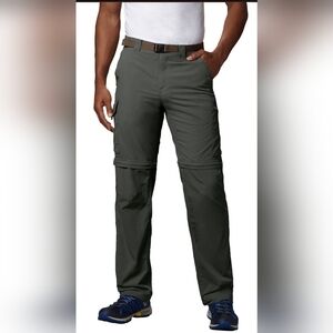 Columbia Silver Ridge Convertible Pants Gravel Pants Men's 6 Pocket 34W 32L NWT